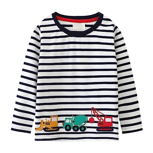 Genérico Calentador Saco De Dormir Camiseta con Estampado de Dibujos Animados de Manga Larga para bebés y niñas pequeñas, Tops, Ropa Saco Envolver Regalos Grandes (White, 12-18 Months)
