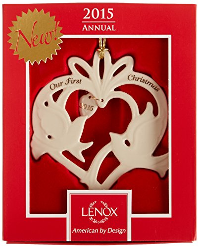 Lenox 2015 Our First Christmas Together, Doves Ornament #TOP1