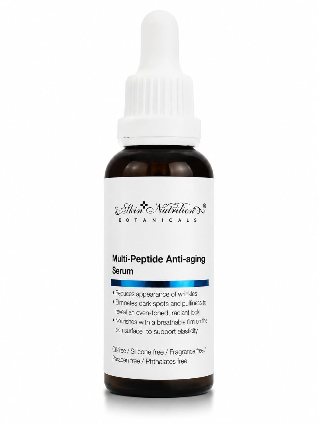 Skin Nutrition Botanicals Multi-Peptide Anti-Aging Face Serum wit...
