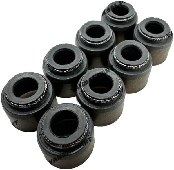 8 PC Valve Oil Seal Suitable for Mitsubishi S4E2 Engine Part