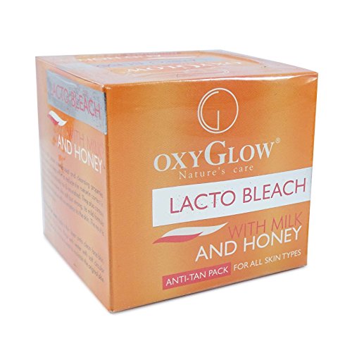 Oxy Glow Nature's Care Lacto Bleach With Milk & Honey Anti-Tan Face Pack 50G #TOP1