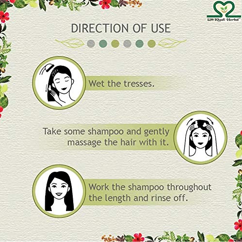 Image of Ayurvedic Onion Shampoo for hair growth and hair fall control 210 ml (Pack of 9)