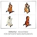 Nordic Essentials Guitar Stand for Acoustic/Electric/Classical Guitars and Violin, Ukulele, Bass, Banjo - Folding, Portable and Lightweight - for Concert & Travel