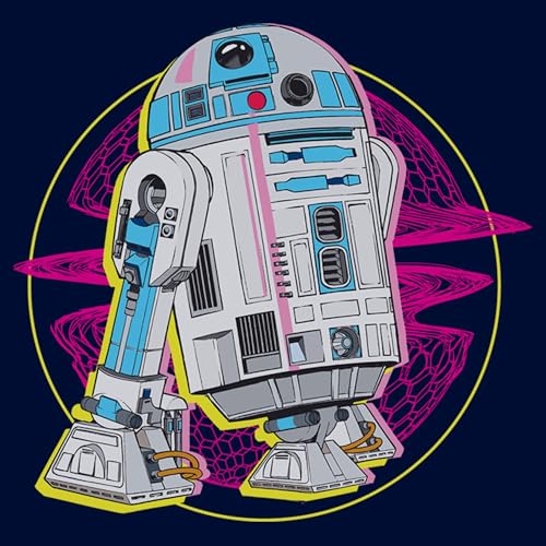 STAR WARS Boy's R2-D2 Retro Vibes T-Shirt2
