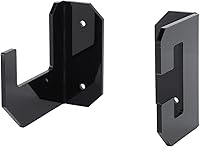 Vista 4 de Samurai - Soporte de espada horizontal para montaje en pared, soporte de acrílico para espadas, soporte de exhibición de hoja plana con tornillos