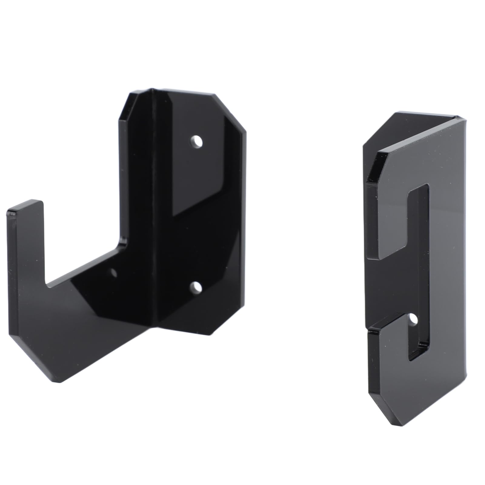 Soporte de Espada Horizontal de Hoja Plana, Soporte Acrílico de Montaje en Pared Estable para Exhibición del Hogar y la Empresa, Estante de Espada con Kit de Tornillos (BLACK)