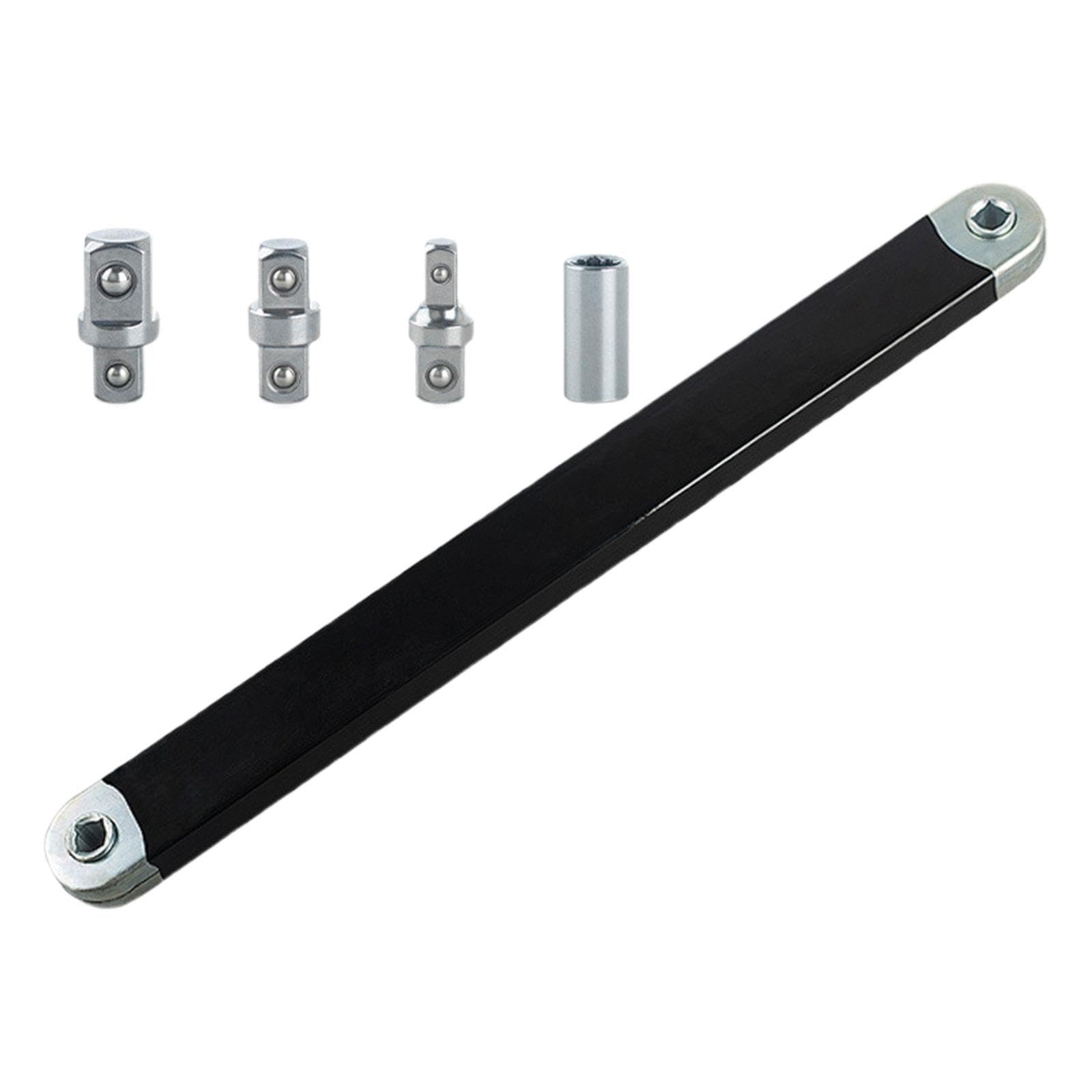 Skkwjege Black 15 Inch Extension Wrench Steel Socket Ratchet Wrench Tool Socket Wrench Tool
