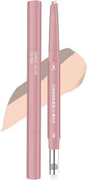 Under Eye Highlighter Stick | Double-Tip Under Eye Highlighting Pen,2.5g Facial Makeup Long-Lasting Highlighting Tool for Travel Wedding Gathering Commuting