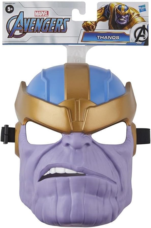 Marvel Thanos Hero Mask Toys, Classic Design, Inspired by Avengers Endgame, for Kids Ages 5 and Up - Image 2