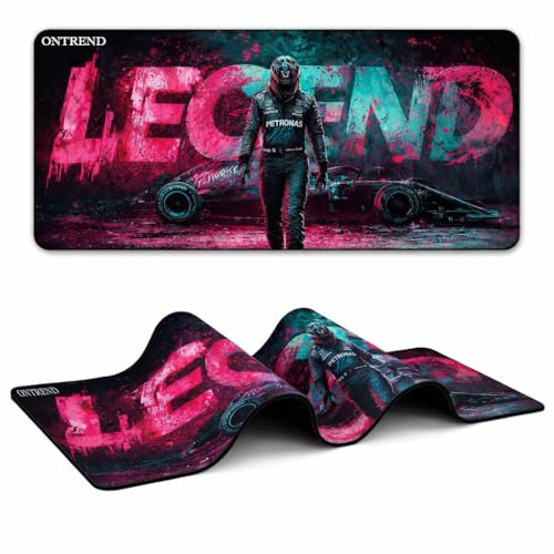 Image of ON TREND Extended Gaming Mouse Pad, Large Desk Mat with Non-Slip Rubber Base, Smooth Control Surface, 23 x 11 Inch (Legend)