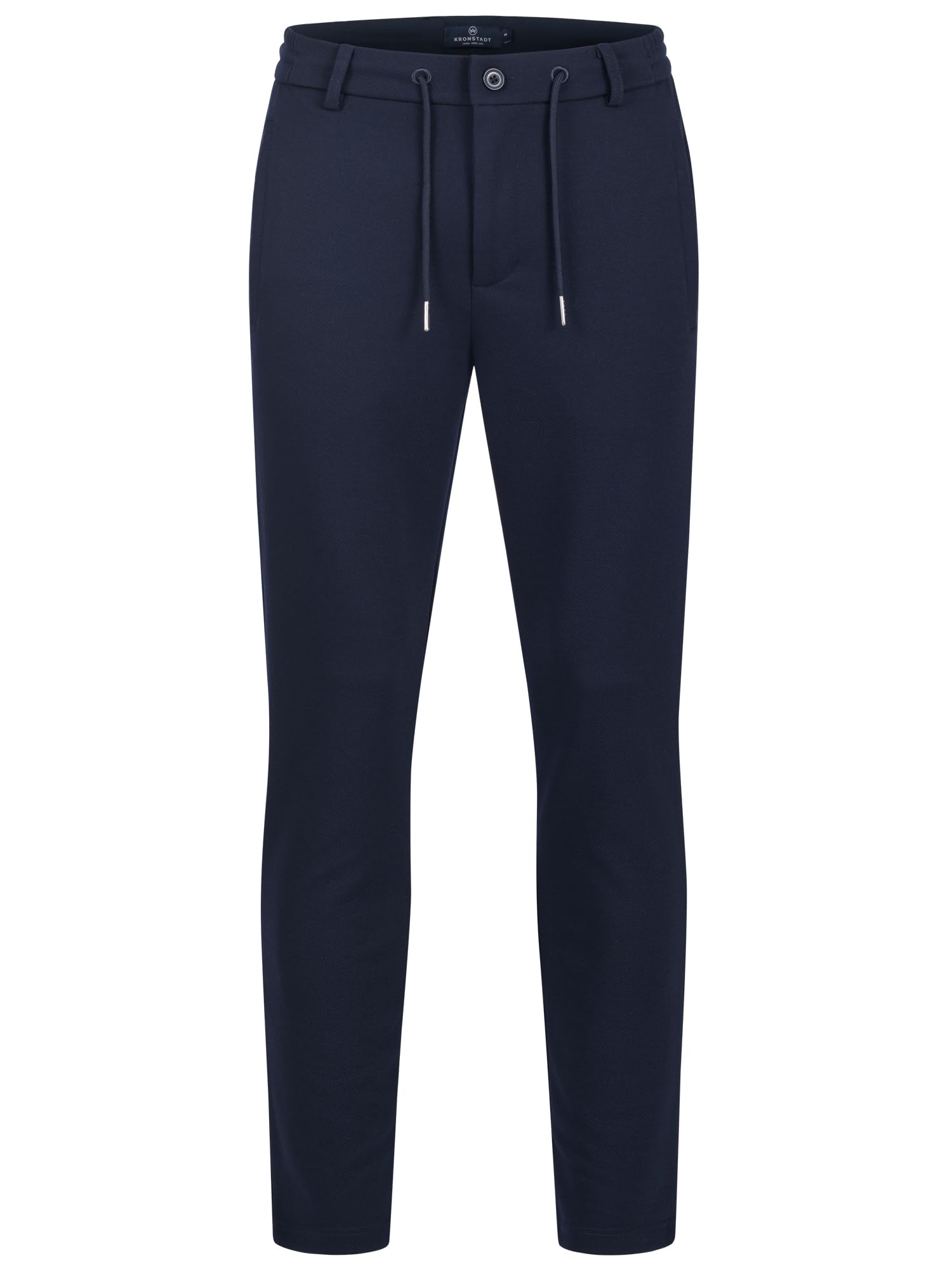 KRONSTADT Herren KSHarngate Chinohose Stoffhose mit Stretch und Kordelzug | Legere Herrenhose für Business und Alltag mit flexiblem Bund, Freizeithose, Stretchhose, Chino Pants, Stoffpants für Männer