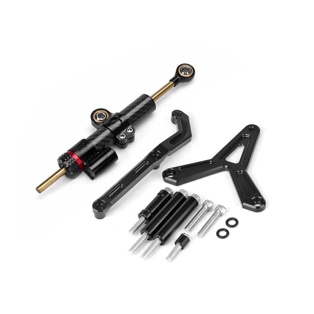 X Psblty Set 6 Stabilizer Level Damping Motorcycle Steering Damper Stabilizer And Bracket Mount Kit For For Tracer 9 Tracer9 For Tracer 9 Tracer9 Gt 2021 2022 2023(Set 6)
