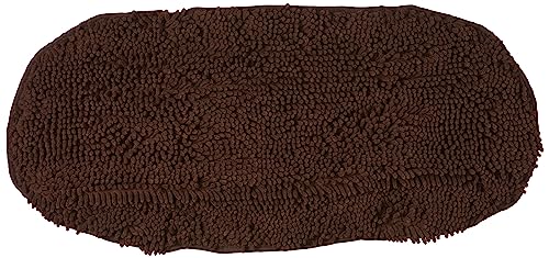 Dog Gone Smart Shammy Dog Towels For Drying Dogs - Heavy Duty Soft Microfiber Bath Towel - Super Absorbent, Quick Drying, & Machine Washable - Must Have Dog & Cat Bathing Supplies | Brown 13X31" #TOP16