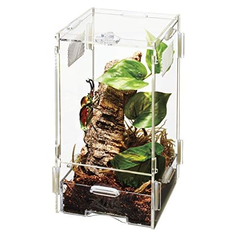 Zilla Micro Habitat Terrariums with Locking Latch, Arboreal, Small Cover