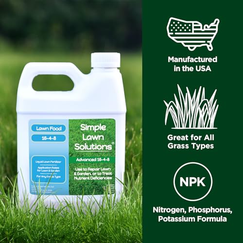 Fertilizante líquido para césped 16-4-8 Simple Lawn Solutions miniatura 4