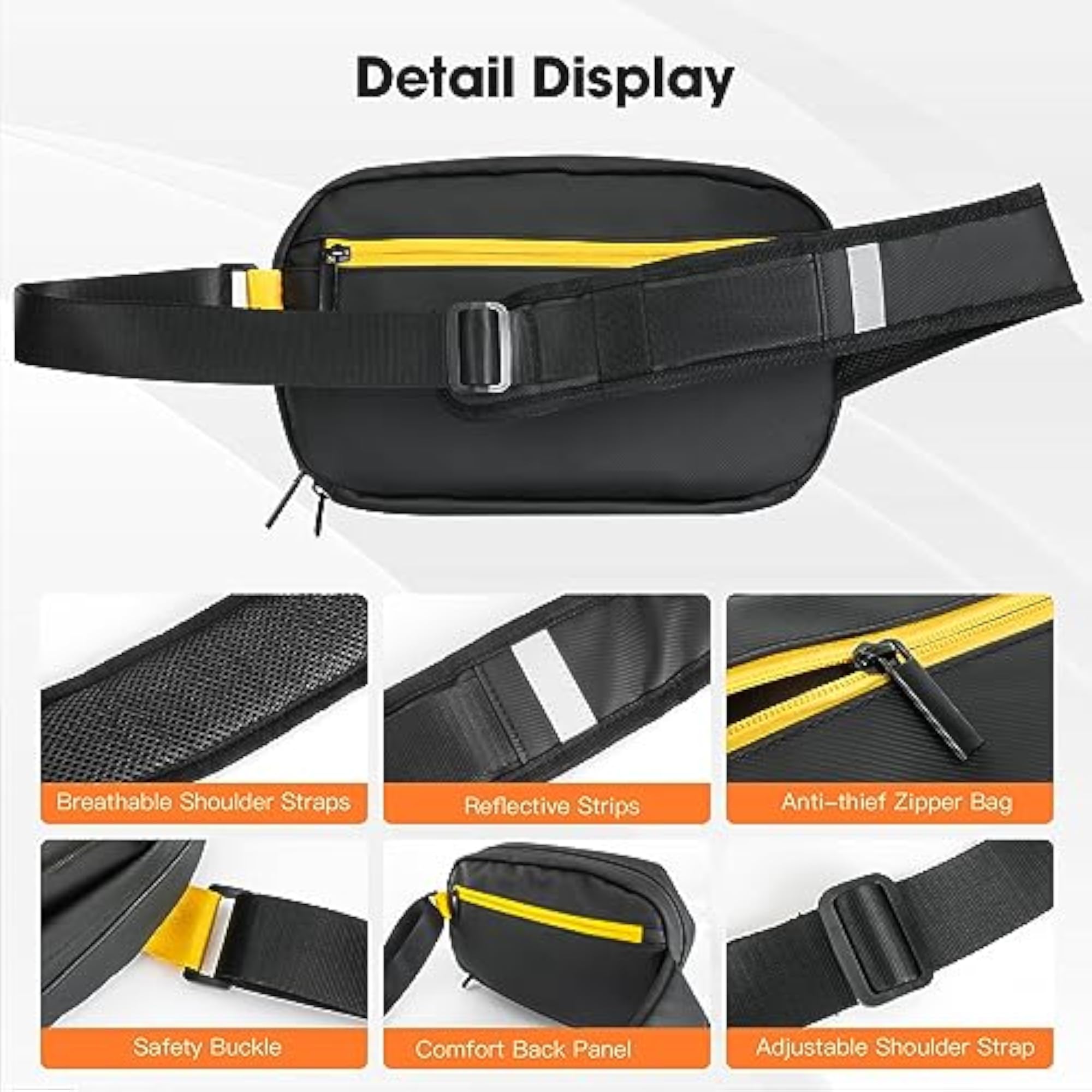 Motorcycle Backpack with LED Display, Stylish Gear