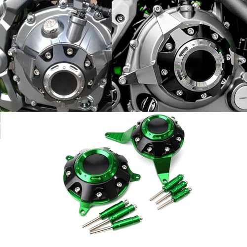 for Z900 Z900SE z900 z900se 2026 2025 2024 2023-2017 New Accessories Motorcycle Anti-Fall Protection Engine Protective Cover Fairing Plate Slider Anti-Collision Pad(Green)