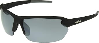 Ironman Rush Wrap-Around Sport Sunglasses for Men, Black, 74mm