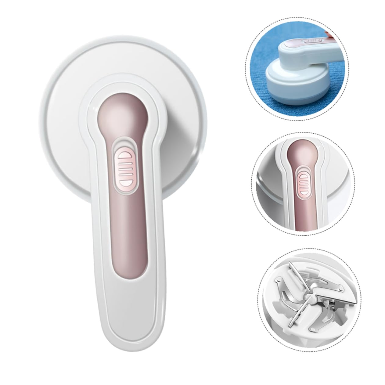 FOMIYES 2 Stck. Pilling-Rasierer Fusselentferner Rasierapparat Fusselentfernung Stoff ladegeräte lint Shaver Haarballen-Trimmer mit -Aufladung Kleiderentferner Plastik