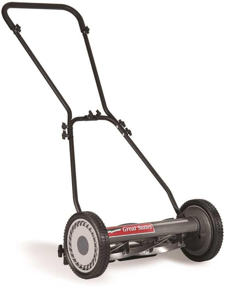 Great States 815-18 18-Inch 5-Blade Push Reel Lawn Mower - Thumbnail 4