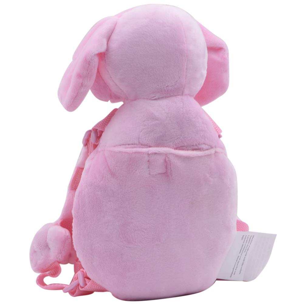 2 en 1 Mono bebé arnés de seguridad mochila niños caminar correa correa correa (rosa perro)