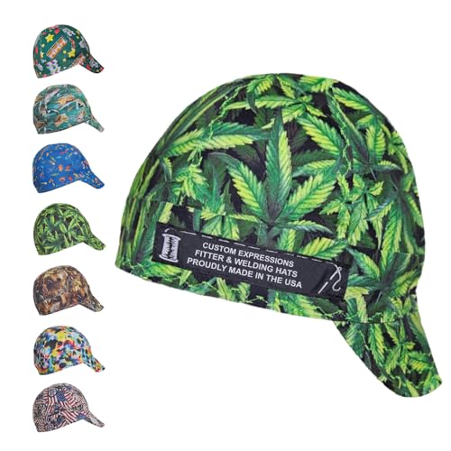 Handmade Welders Cap for Men - Cotton Welding Caps for Men -...