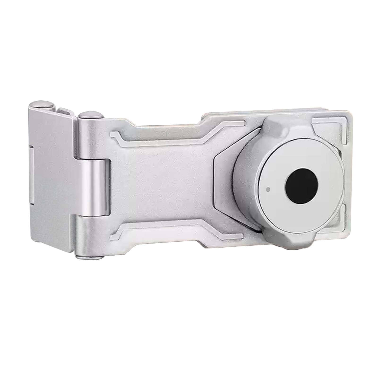 Tsophreniq Elegant Silver Upgrades Combination For Cabinets Keyless Hasp Latches Easy Install Security For Kitchen Drawers & Cupboard Keyless Combination