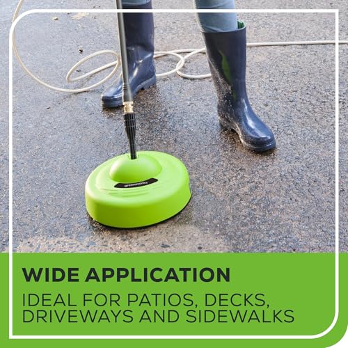 Greenworks 30012 Surface Cleaner, Original Version, 11-inch by Greenworks - Used condition - Image 6
