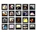 Price comparison product image 20-Set, Tiny Mighty Frames - Natural Wood, Square, Instagram, Photo Frame, 4x4 (20, Black)