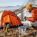 Camp Stove Windscreen, Camping Stove Windshield, Outdoor Camping Stove Wind Protection, Camp Stove Windscreen, Camping Wind Shield for Stove,Camping Stove Windbreak 15cm