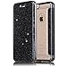 Produktbild Sycode Transparent View Zurück Schutzhülle mit Glitzer Pu Leder Brieftasche für iPhone 6 4.7/6S 4.7 Zoll