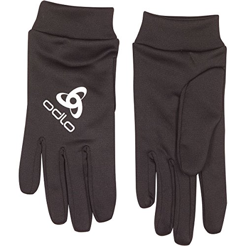 Gants Odlo Stretchfleece Liner Warm sous-gants de sport noirs mixtes