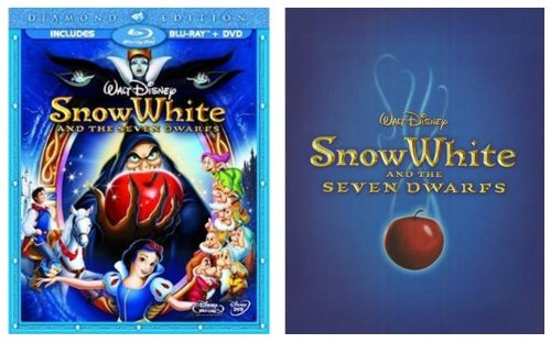 Snow White and the Seven Dwarfs (Blu-ray + DVD with Steelbook Case)