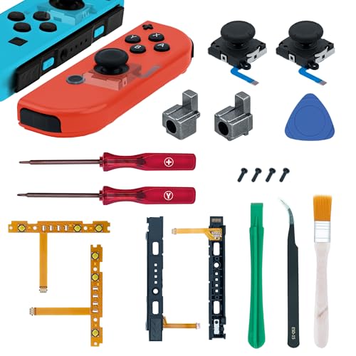 Amazon.co.jp: Mcbazel Switch用 ジョイコン修理キット 修理工具付き