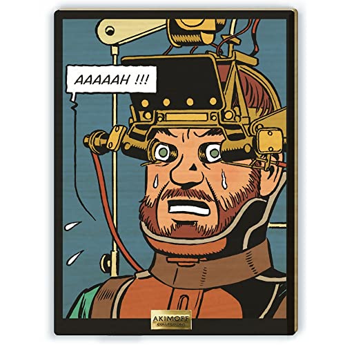 Tableau Blake et Mortimer Akimoff pour salon de passionné
