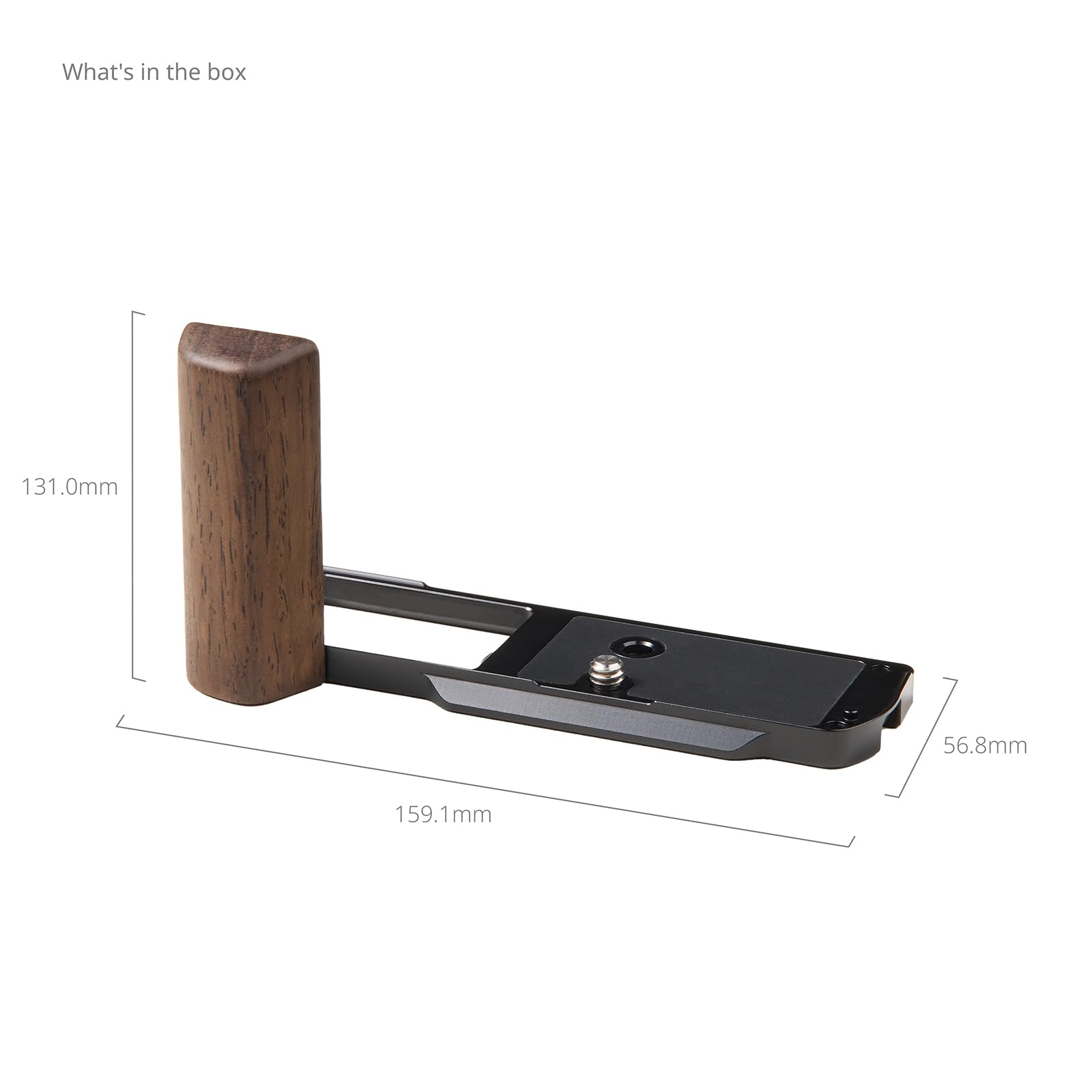 Amazon.com : SMALLRIG S9 Wooden Handle L-Shaped Grip Holder for