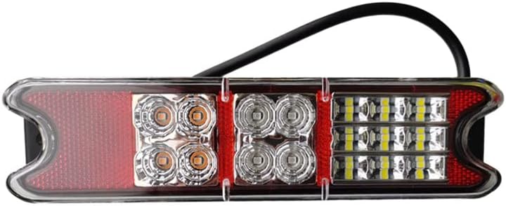 10-80V IP67 Led Forklift Tail Lights Rear Stop Lights Reverse Light for Linde Forklift for Heli for Hangcha Forklift Parts 2Pcs,Single