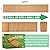 RELIANCER 12' Wooden Garden Pathway,Outdoor Roll Out Cedar Straight Walkway,Patio Path Decorative Garden Boardwalk Walkways,Weather-Resistant Roll Up Beach Wood Road Floor,Wedding Party Pathways