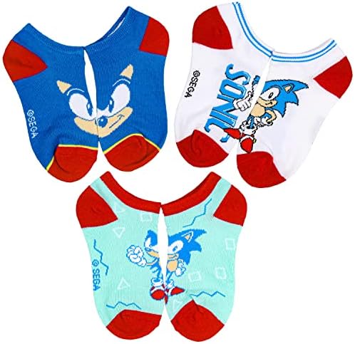 Bioworld Soni The Hedgehog Slippers 3D Harater Slipper Soks With No