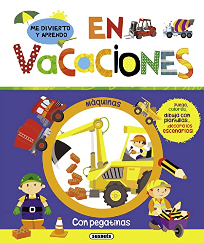 Portada de Me divierto y aprendo en vacaciones. Máquinas