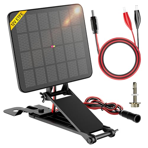SUNAPEX 12V 2.4W Solar Panel for Deer Feeder