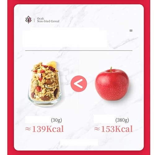 Miniatura 9 de Cereales 50%, frutas y nueces, instantáneo, seco, nutritivo, sustituto del desayuno, avena saciada