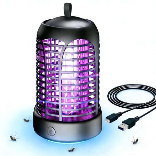 AILEDA Professionnel Anti Moustique,Lampe Mouche Eléctrique, Piège à Insectes Volants Electrique, Tueur d'insectes pour Moustique Efficace pour Cuisine...