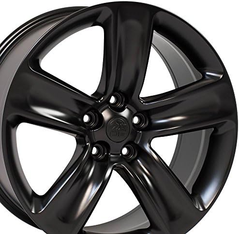 20x10 Wheel Fits Jeep, Dodge SUVs - Durango Goliath SRT Style Satin Black Rim - SET