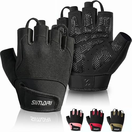 SIMARI Breathable Workout Gloves for Men & Women, Weight Lifting