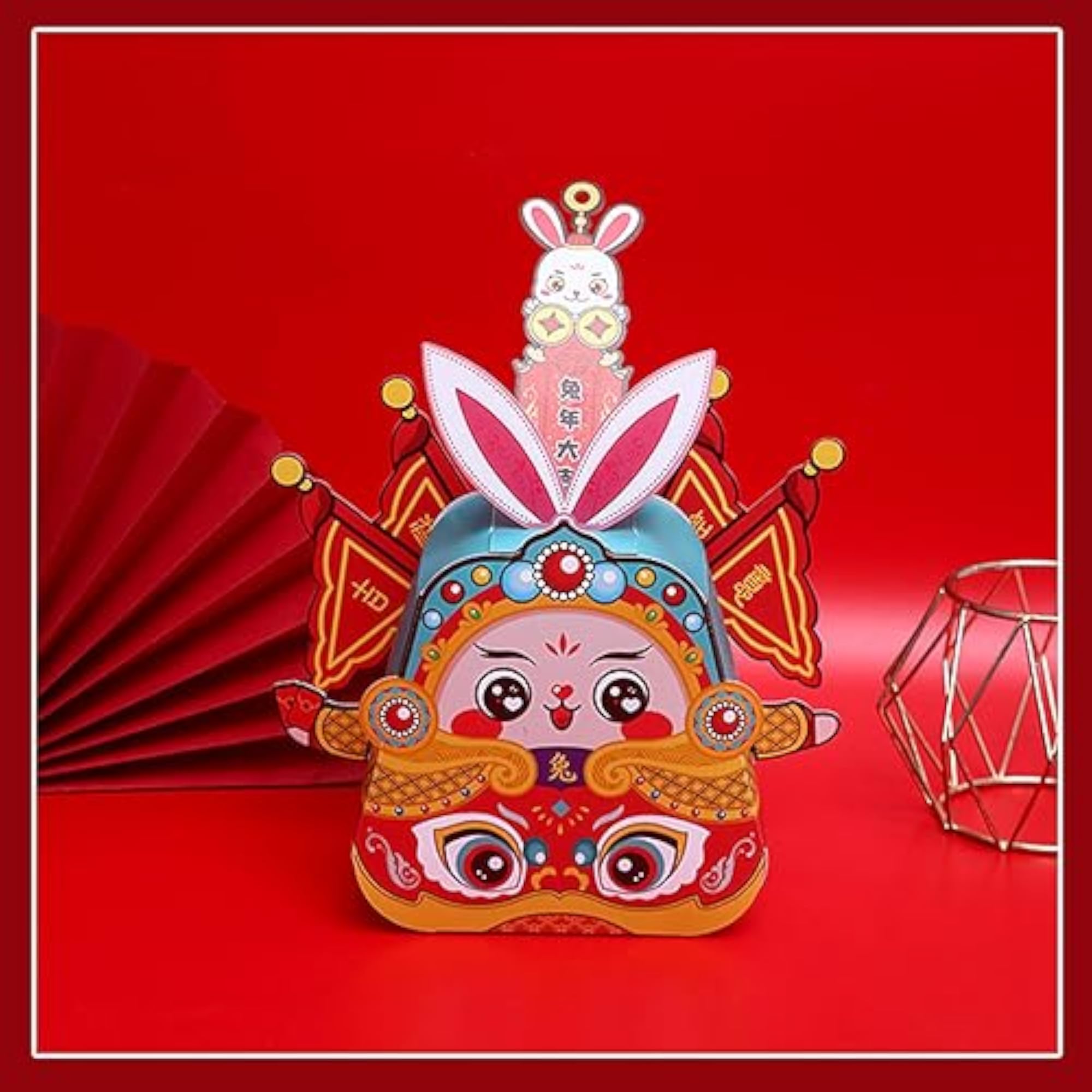 DIY Rabbit Lantern Making Material for Spring Festival