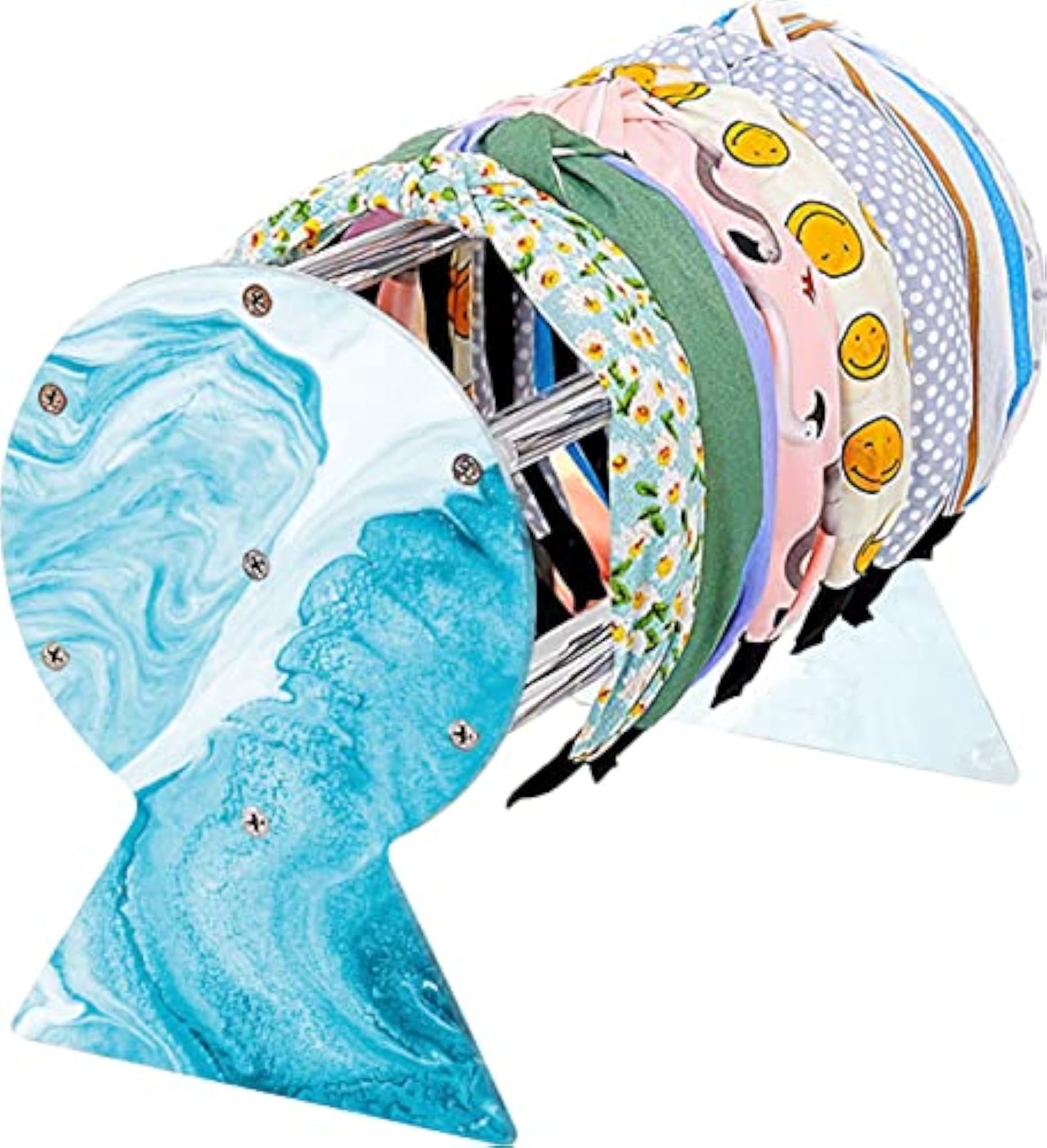 Acrylic Headband Holder Organizer, Stylish Hair Accessories Stand