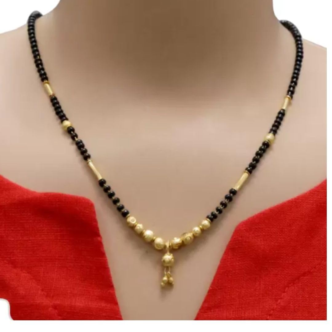 Womens Kanok Modern Short Mangalsutra Designs For A Sleek And Stylish Look (B0CJFS7LQT) Amazon Price History, Amazon Price Tracker