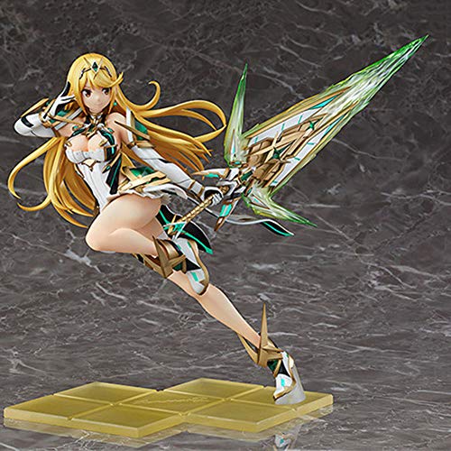 Preisvergleich Produktbild Xenoblade Chronicles 2 Mythra 27cm Actionfigur Kollektion Animierte Figur Modell Statue Dekoration