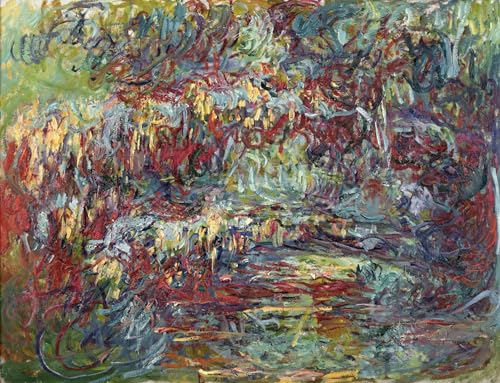 Peinture Décorative sur Toile Monet Giverny au grain artistique premium